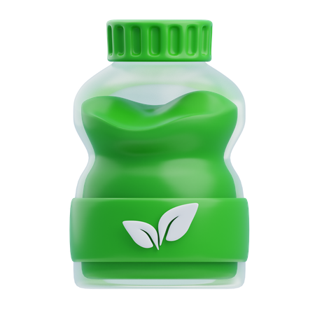 Recycling-Flasche  3D Icon