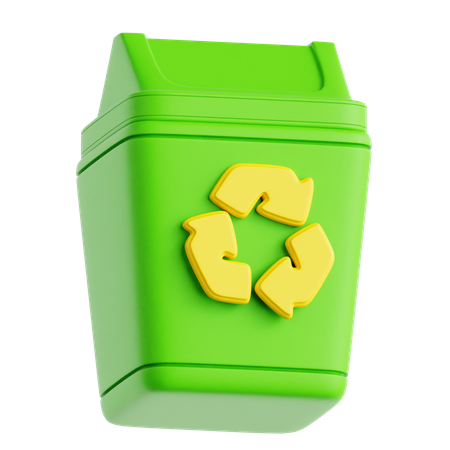 Müll recyceln  3D Icon