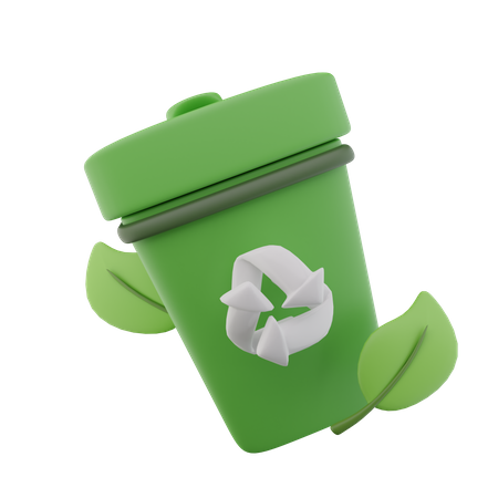 Müll recyceln  3D Icon