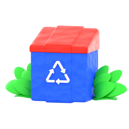 Recyclingprozess  3D Icon