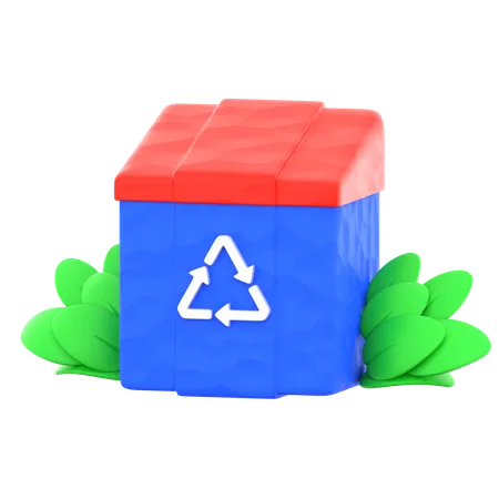 Recyclingprozess  3D Icon