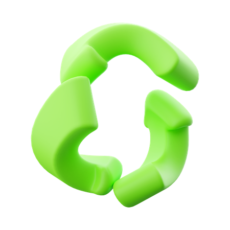 Recycling Symbol 3D Icon