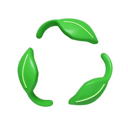 Recycling-Symbol  3D Icon