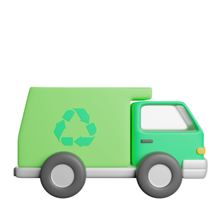 Recycling Truck  3D Icon