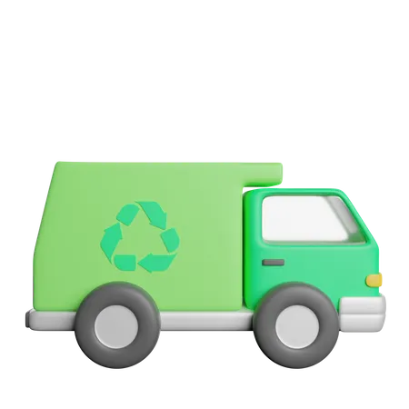 Recycling Truck  3D Icon