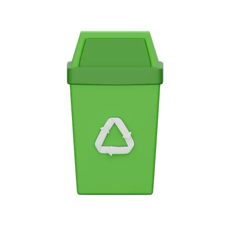 Recylce bin  3D Icon