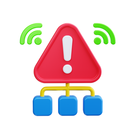 Red  3D Icon