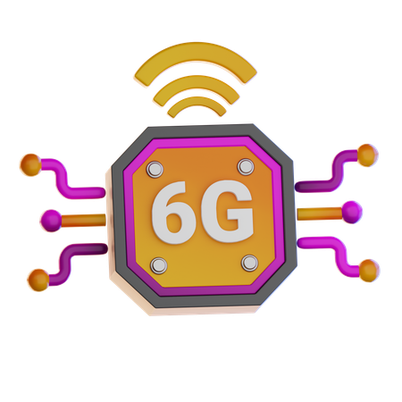 Red 6g  3D Icon