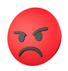 Red Angry Face