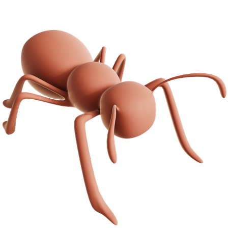 Red Ant  3D Icon