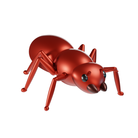 Red Ant  3D Icon