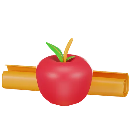 Red Apple  3D Icon