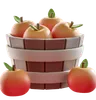 Red Apple Bucket