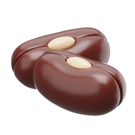 Red Bean  3D Icon