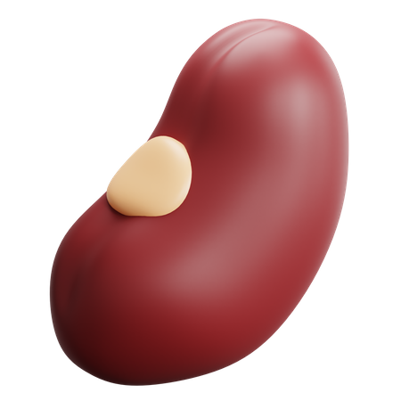 Red Beans  3D Icon