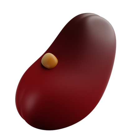 Red Beans  3D Icon