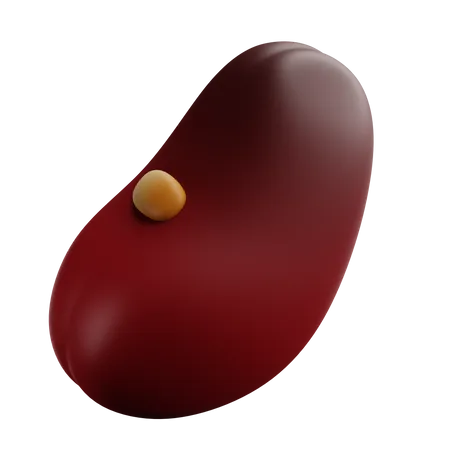 Red Beans  3D Icon