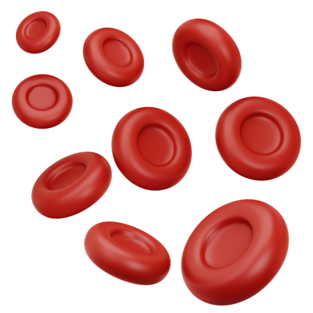 Red Blood Cell  3D Icon