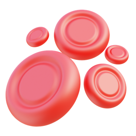 Red Blood Cells  3D Icon
