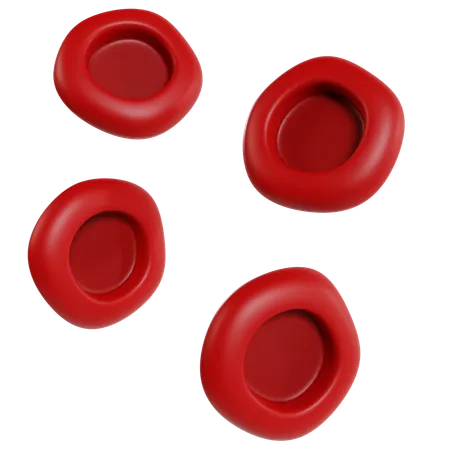 Red Blood Cells In Blender  3D Icon