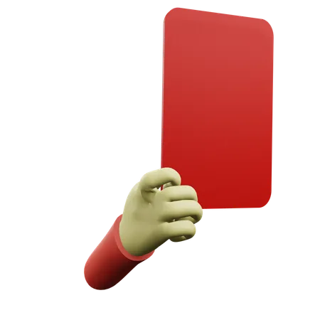 Red Card 2  3D Icon