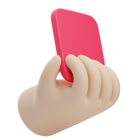 Red Card  3D Icon