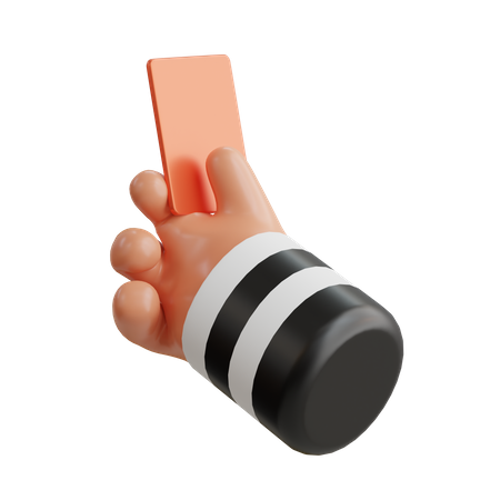 Red Card  3D Icon