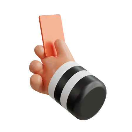 Red Card  3D Icon