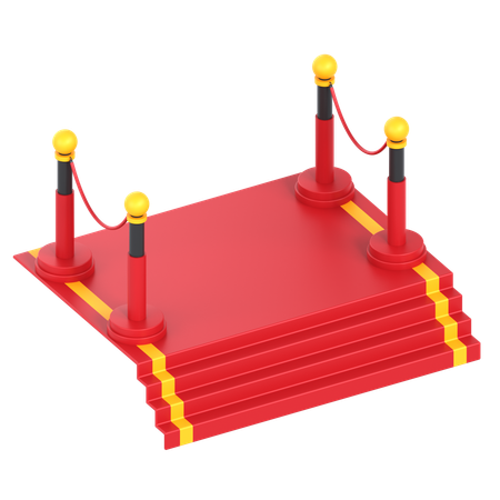 Red Carpet  3D Icon