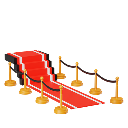 Red Carpet  3D Icon