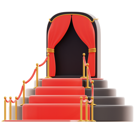 Red Carpet  3D Icon