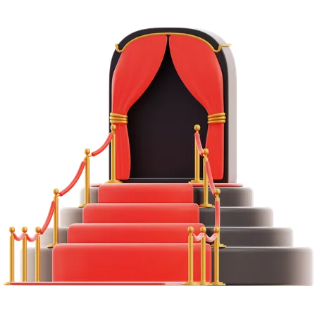 Red Carpet  3D Icon