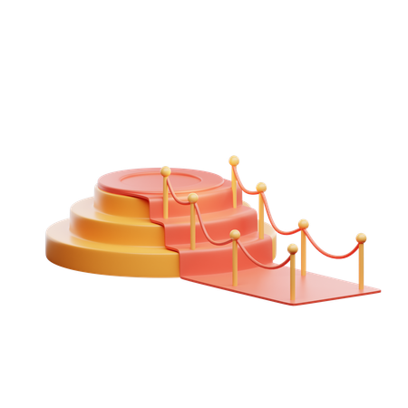 Red Carpet  3D Icon