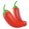 red chili emoji 3d