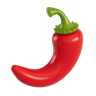 red chili 3d logos