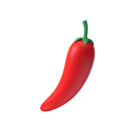 Red Chili  3D Illustration
