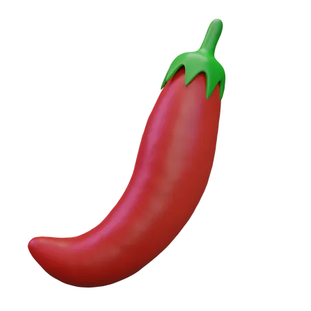 Red Chillies  3D Icon
