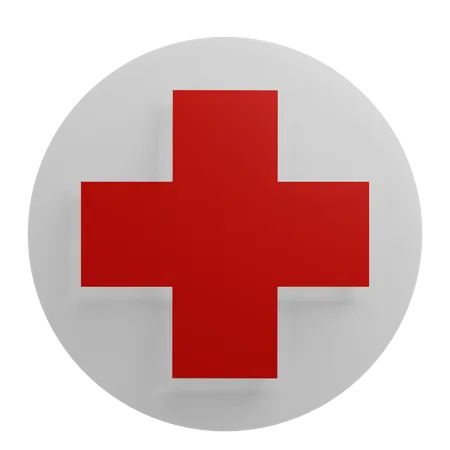 Red Cross  3D Icon