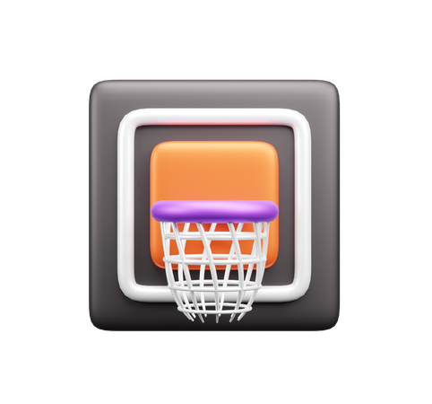 Red de canasta  3D Icon