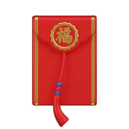 Red Envelope  3D Icon