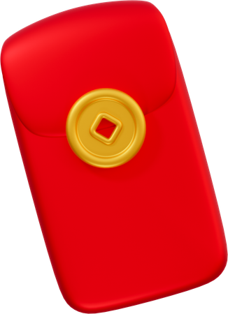 Red Envelope  3D Icon