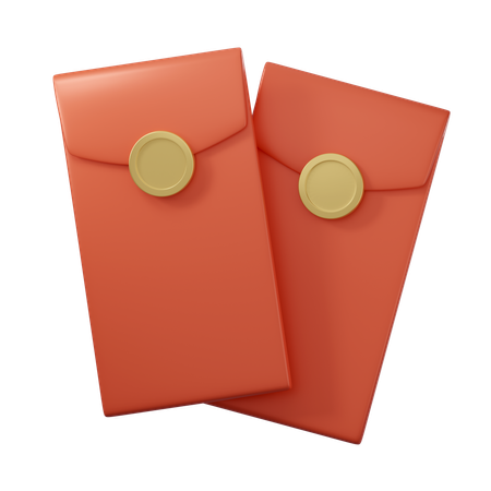 Red Envelope  3D Icon