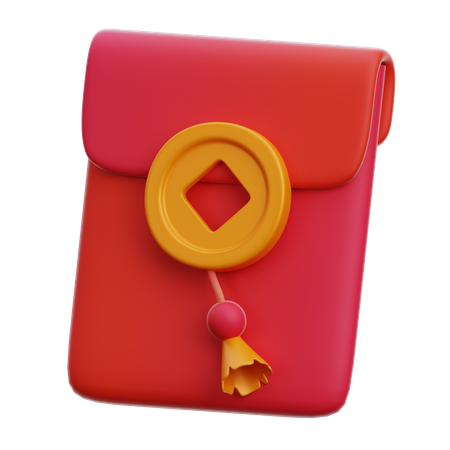 Red Envelope  3D Icon