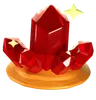 red gem