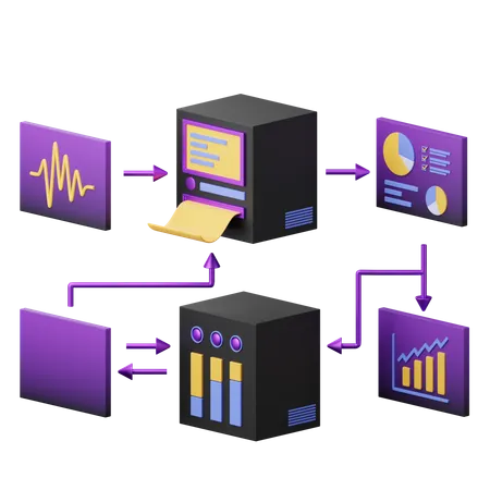 Red adversarial generativa  3D Icon