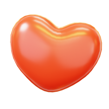 Red Heart  3D Icon