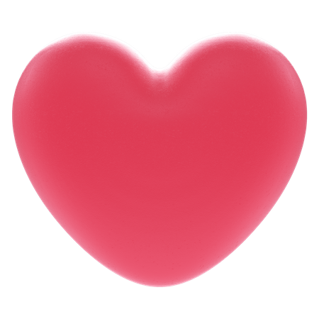 Red Heart  3D Icon