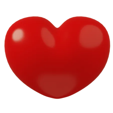 Red Hearth  3D Icon