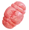 Red inflatable balloon