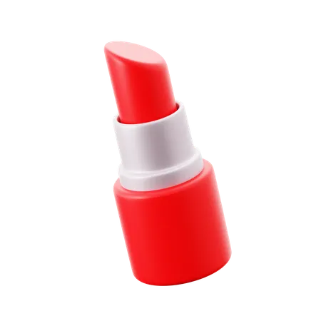 Red Lipstick  3D Icon